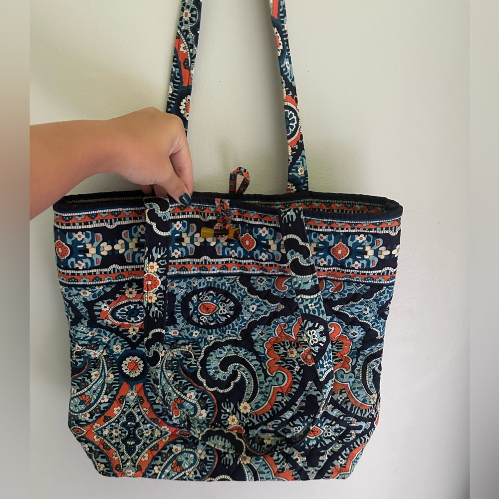 vintage Vera Bradley large tote bag